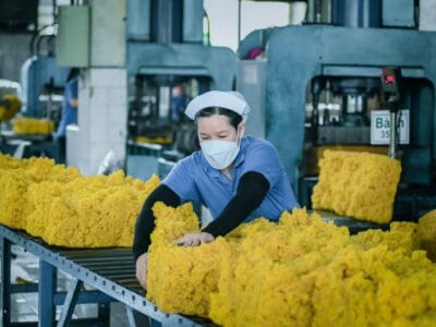 TUYỂN 8 NỮ SẢN XUẤT SẢN PHẨM CAO SU